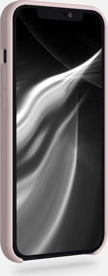 KWmobile Flexible Rubber Cover Back Cover Σιλικόνης Ροζ (iPhone 12 Pro Max)