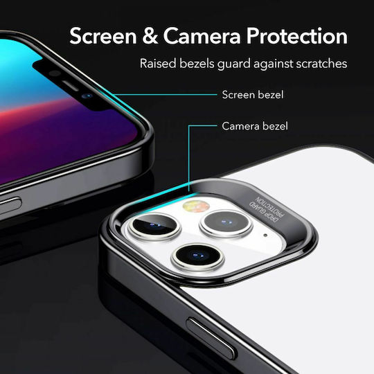 ESR Halo Back Cover Silicone 0.75mm Black (iPhone 12 Pro Max)