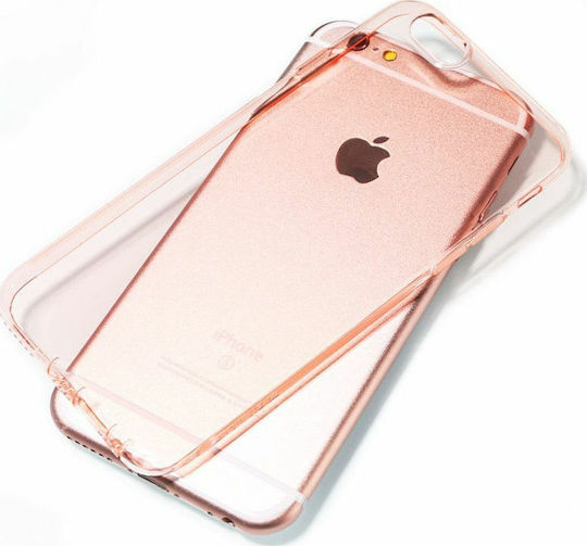 Remax Crystal Back Cover Σιλικόνης Ροζ Χρυσό (iPhone SE 2022/2020)