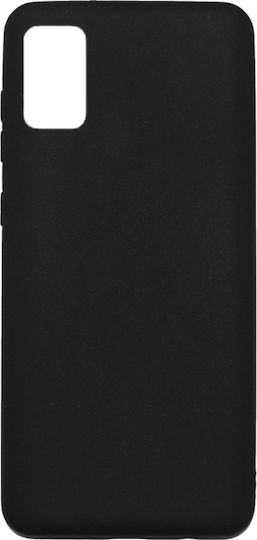 Back Cover Σιλικόνης Μαύρο (Galaxy A41)