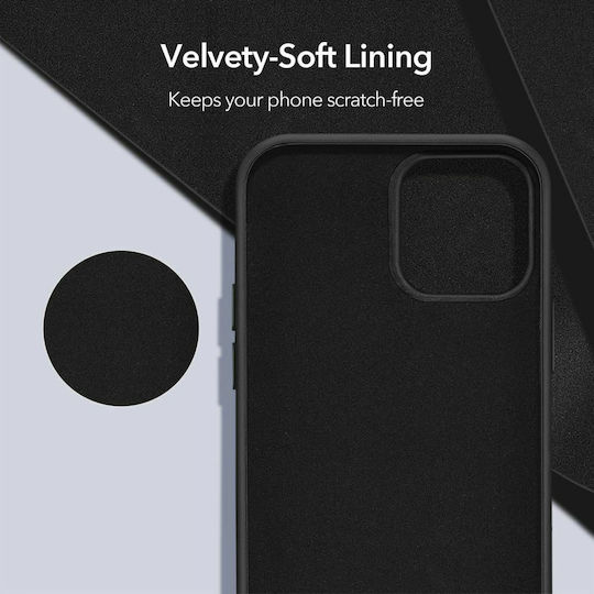 ESR Cloud Back Cover Σιλικόνης Μαύρο (iPhone 12 Pro Max)