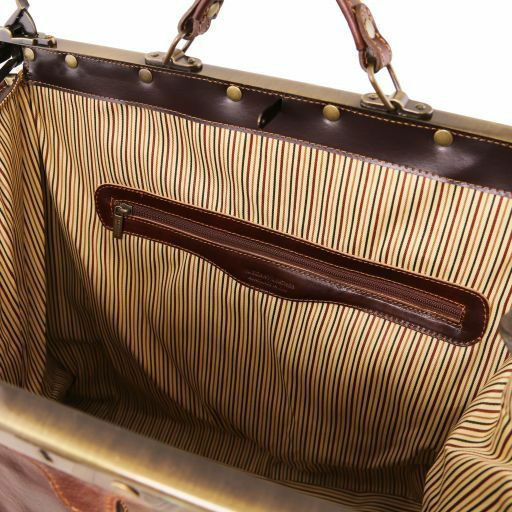 Tuscany Leather Δερμάτινη Ιατρική Τσάντα Madrid σε Κόκκινο Χρώμα