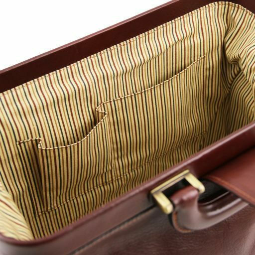 Tuscany Leather Кожен Медицинска Чанта Raffaello в Черен Цвят Кожен Медицинско Торбиче Raffaello в Черен Цвят