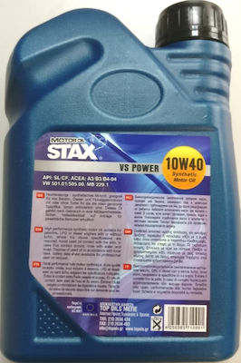 Stax VS POWER Semi-Synthetic Car Lubricant 10W-40 1lt