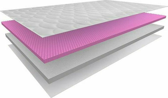 Ανώστρωμα Touch Καπιτονέ Υπέρδιπλο Memory Foam με Αποσπώμενο Κάλυμμα 160x200x10εκ.