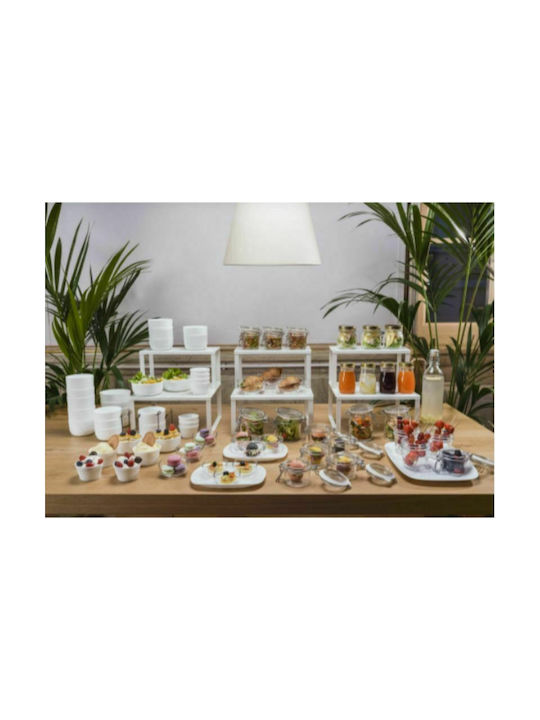 Bormioli Rocco Buffet Μπωλ Σερβιρίσματος Στρογγυλό από Πορσελάνη Λευκό με Διάμετρο 10εκ.