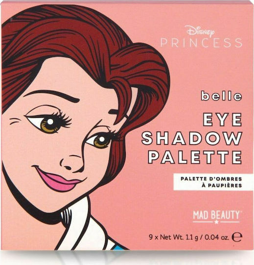 Mad Beauty Disney Mini Eyeshadow Palette Palette with Eye Shadows in Pressed Powder Form