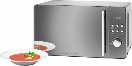 Profi Cook PC-MWG 1175 Mikrowellenofen mit Grill 20lt Inox