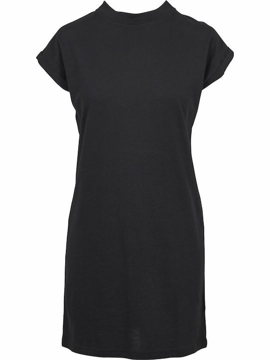 Лятна Mini T-shirt Рокля Черна