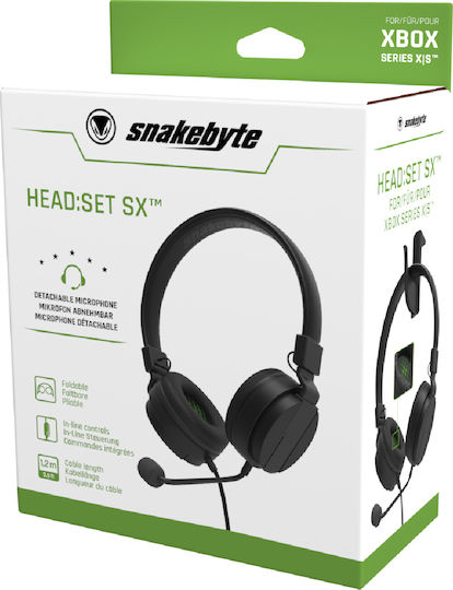 Snakebyte Head:set SX (Series X|S) Over Ear Gaming Headset with Connection 3.5mm