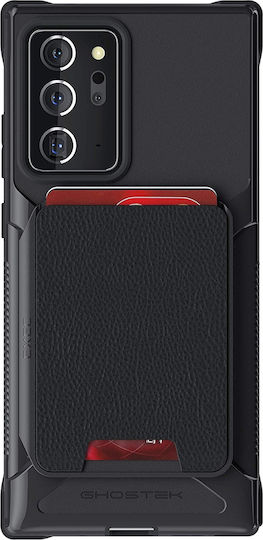 Ghostek Exec 4 Back Cover Plastic cu Suport pentru Carduri Negru (Galaxy Note 20)