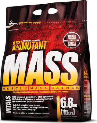 Mutant Mass Muscle Mass Gainer με Γεύση Φράουλα Μπανάνα 6.8kg