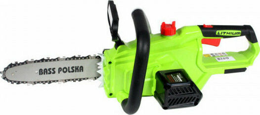 Bass Polska Fierăstrău cu lanț pe baterii Fierăstrău cu acumulator 24V 3.3kg cu lamă 25.4cm