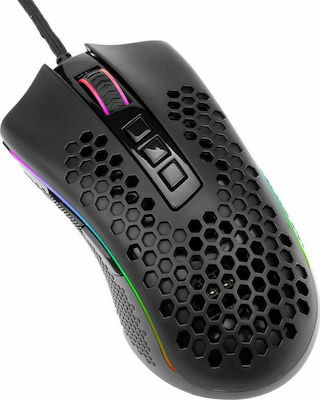 Redragon M808 RGB 28.00.0002 Gaming Mouse 12400 DPI Black