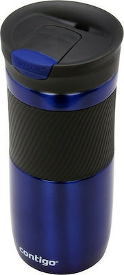 Contigo Byron SS Glas Thermosflasche Rostfreier Stahl BPA-frei Blau 470ml mit Mundstück 2095559