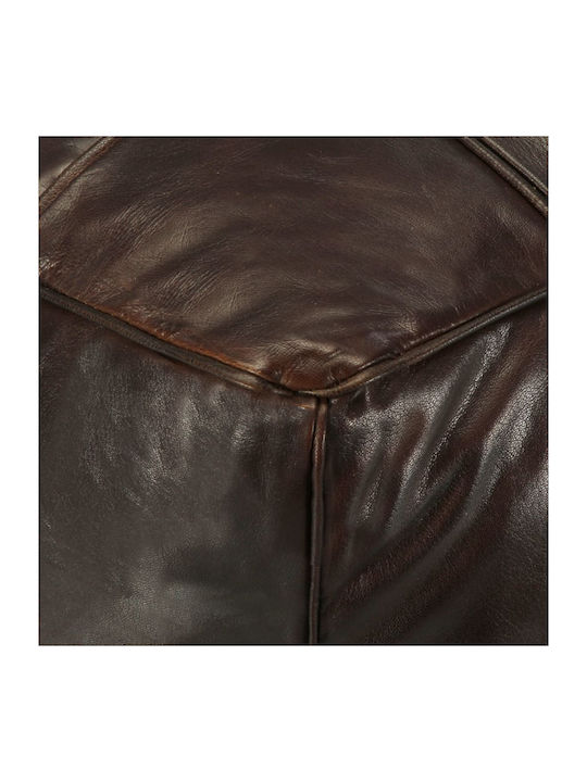 Puf Scaun Impermeabil Întunecat Maro 60x60x30cm