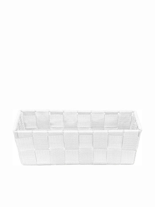 Kleine Wolke Chico Box Καλάθι Αποθήκευσης Πλαστικό Λευκό 22x14x9cm