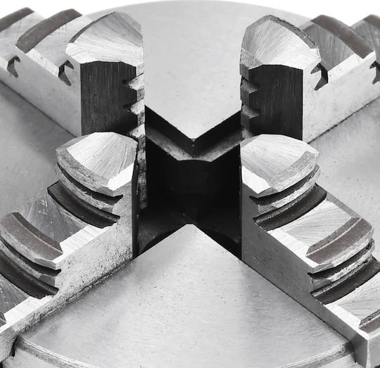 vidaXL 146708 Coupler 4 Jaws with Concentric Clamping Lathe 80