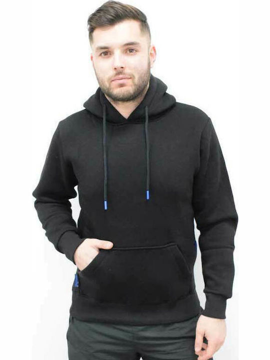 SUPERCMB Men's Black Hoodie Sweatshirt CMB-B