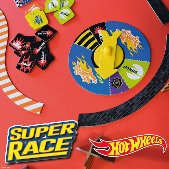 Board Game Hot Wheels Super Race for 2-4 Players 6+ Years Old (EN) Lisciani Giochi