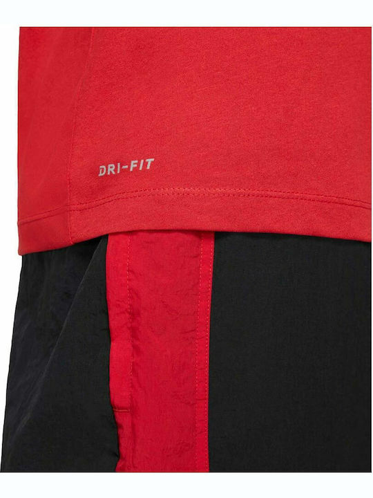 Jumpman Dri-Fit Спортна тениска Червен
