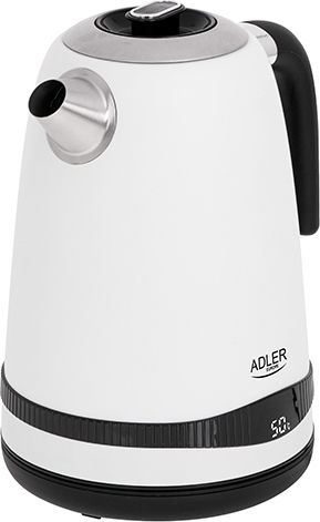 Adler AD 1295W Βραστήρας 1.7lt 2200W Λευκός