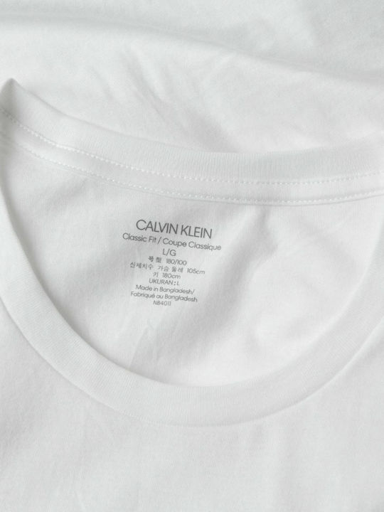 Men's Short Sleeve Undershirts White 3Pack