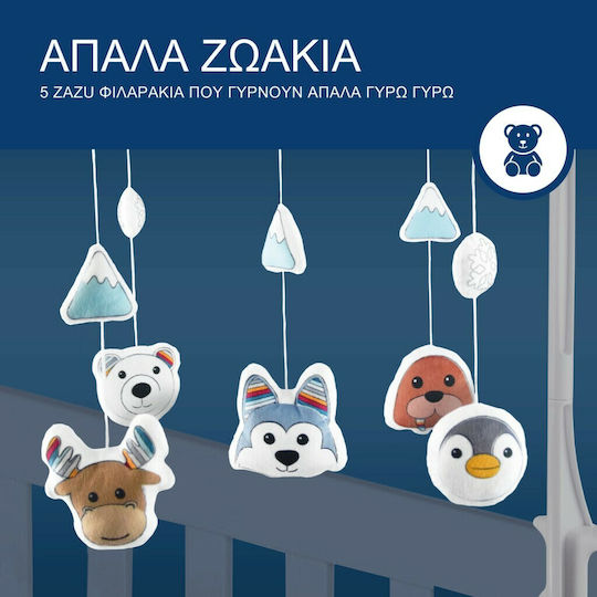 Zazu Mobile for Cot with Music Artic Crib