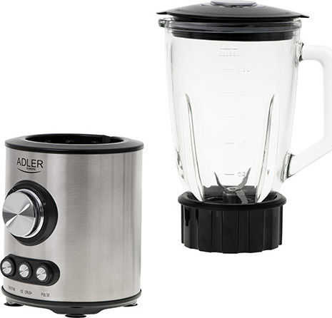 Adler Μπλέντερ με Πλαστική Κανάτα 1.5 lt 1700W Inox AD 4078