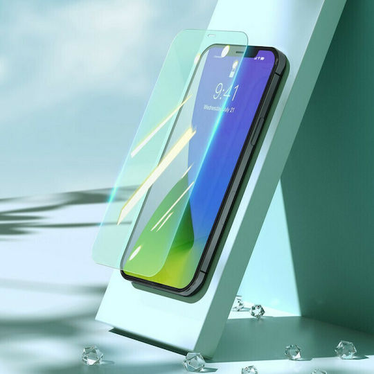 Baseus Anti Blue Light Full Face Tempered Glass 2τμχ (iPhone 12 Pro Max)