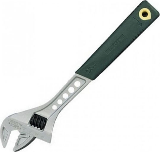 Force French Wrench with Adjustable Opening 46mm and Anti-Slip Handle 375mm 15"
