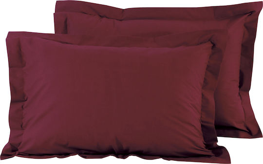Das Home Best 1014 Σεντόνι Υπέρδιπλο 230x260εκ. Μπορντό