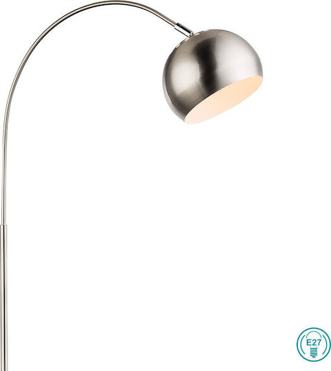 Globo Lighting Benno Φωτιστικό Δαπέδου Υ150εκ. Ασημί Globo Lighting Benno Φωτιστικό Δαπέδου Υ150εκ. Ασημί