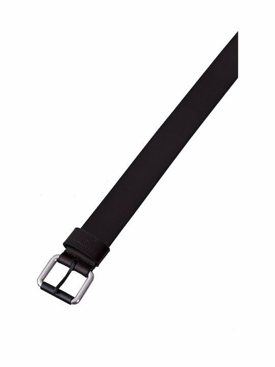 Vermont Leather Belt Ανδρική Ζώνη Δερμάτινη Dark Brown