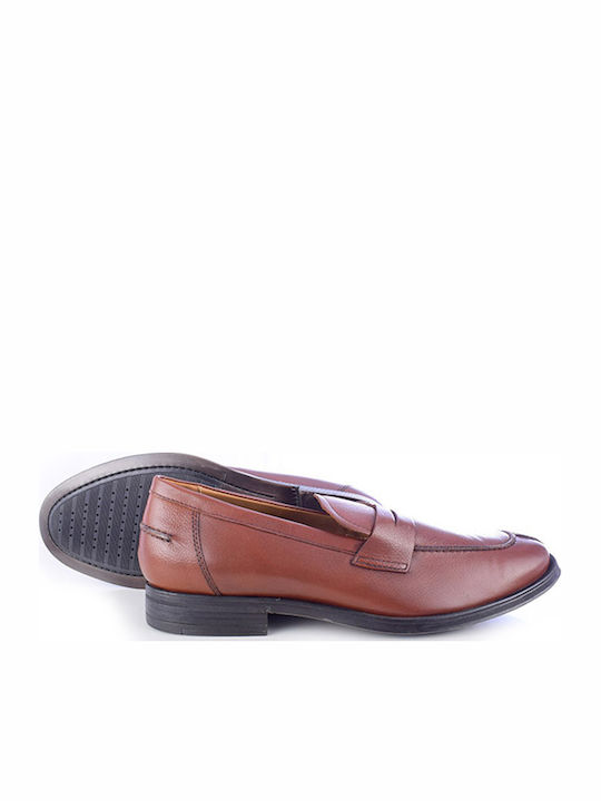 Rezzonico Δερμάτινα Ανδρικά Loafers σε Ταμπά Χρώμα
