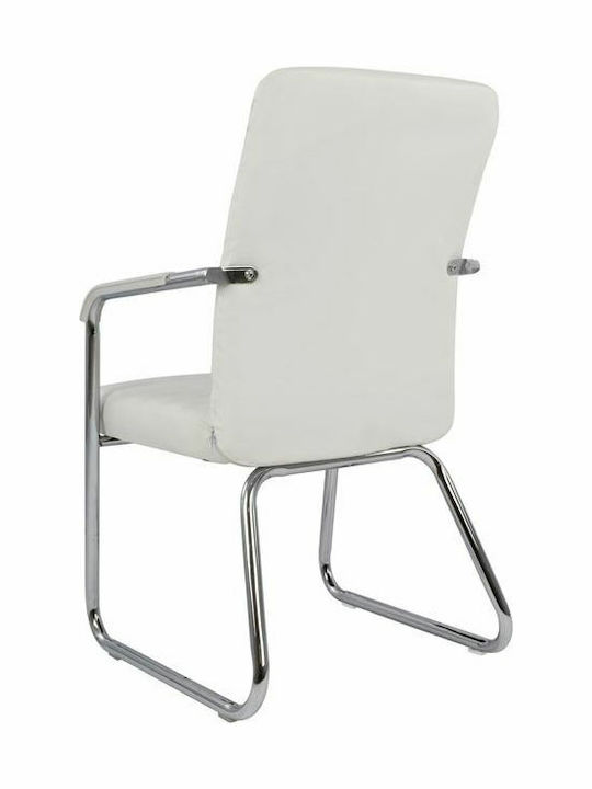 Sessel mit Armlehnen White 55.5x67.5x94cm 1Stück