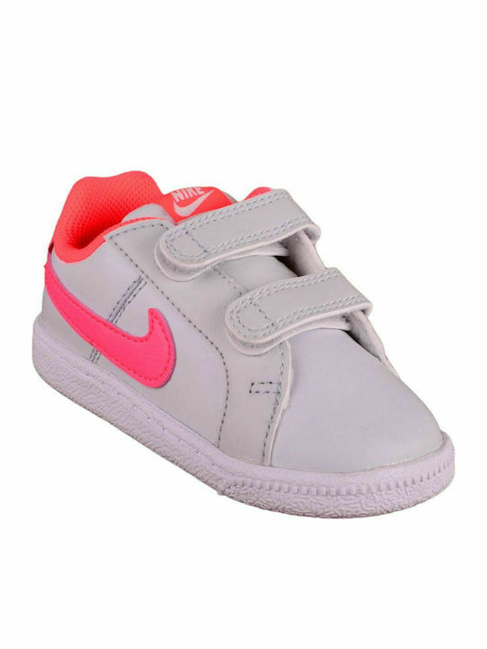 Nike Kids Sneakers Court Royale TDV with Scratch White