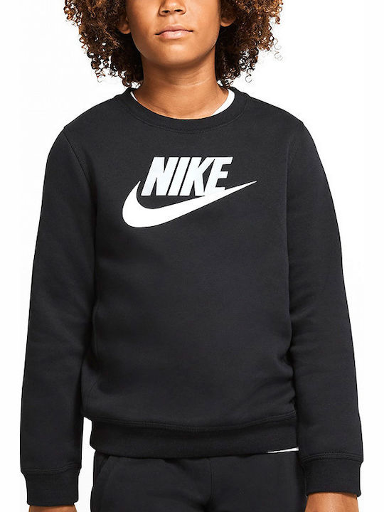 Fleece Hanorac Copii Negru Sportswear Club