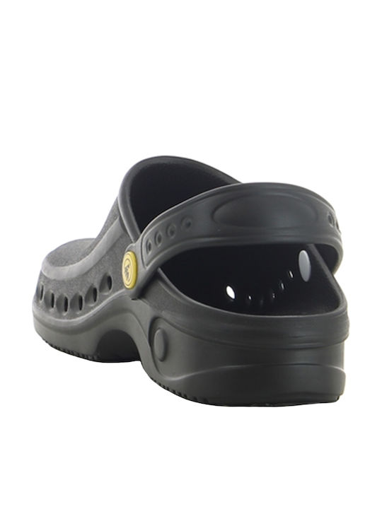 Oxypas Sonic OB SRC Ανατομικά Σαμπό Μαύρα