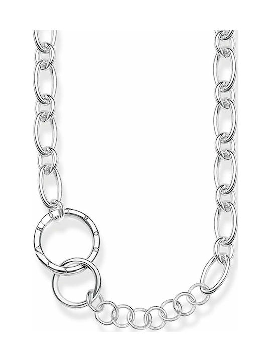 Thomas Sabo Silberne Kette Nacken Länge 55cm