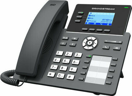 Grandstream GRP2604P Wired IP Phone with 6 Lines Black
