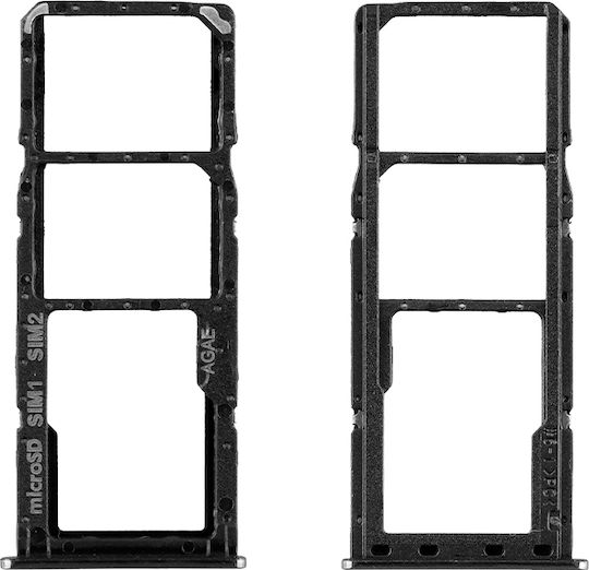 Samsung Sim Card Slot Black Galaxy A71