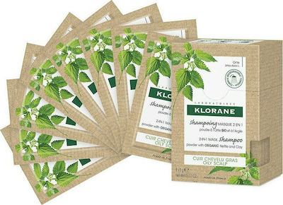 Klorane 2-in-1 Mask Shampoos for Oily Hair 24gr