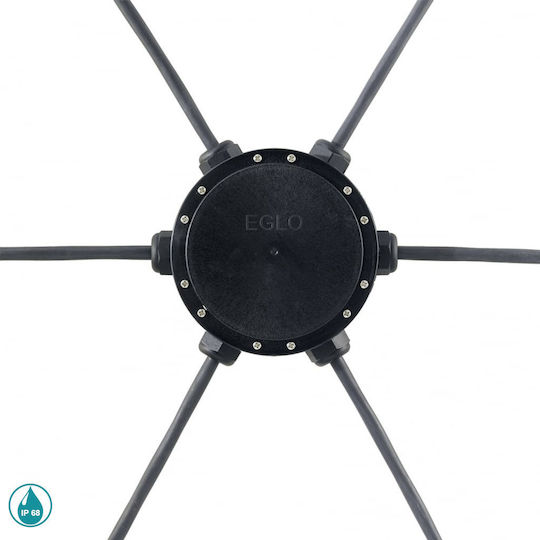 Eglo Surface Mounted Electrical Box Branching in Black Color