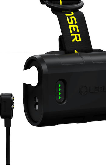LedLenser Επαναφορτιζόμενος Φακός Κεφαλής LED IP67 με Μέγιστη Φωτεινότητα 2500lm H15R Work