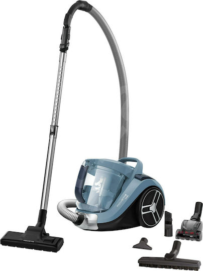 Rowenta RO4871EA Vacuum Cleaner 550W Bagless 2.5lt Light Blue