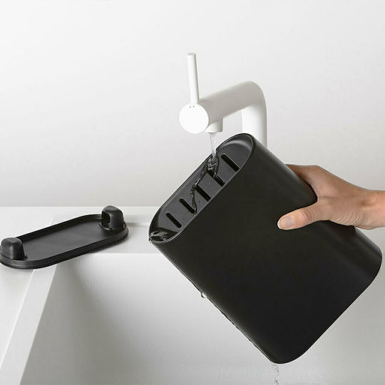 Brabantia Tasty Messerset mit Block aus rostfreiem Stahl