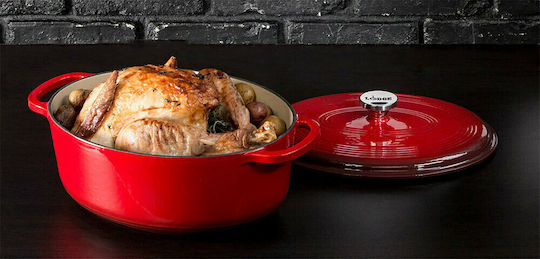 Lodge Dutch Oven Oval Cast Iron 39.88x29.08cm 1pcs