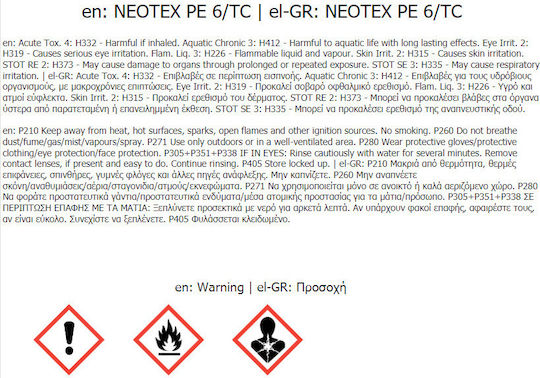 Neotex PE-6/TC Полиестер Прозрачен 3кг