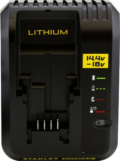 Stanley Зарядно за Батерии за Инструменти 14.4-18V Литиева Fatmax